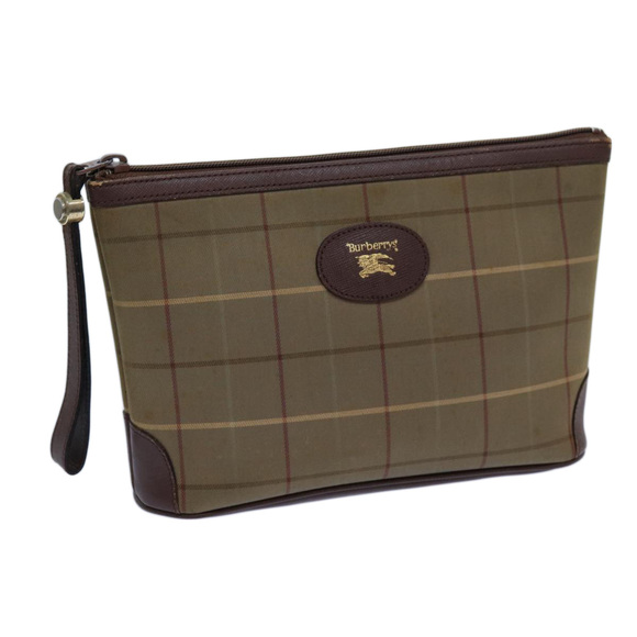 BURBERRY Nova Check Clutch Bag - Picture 8 of 16